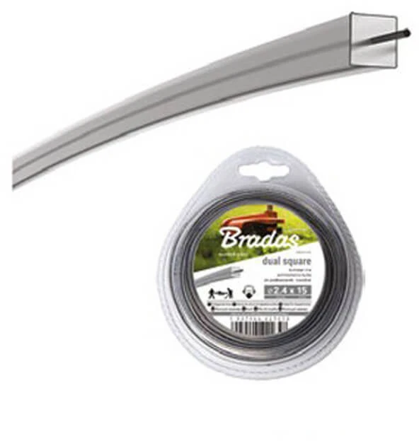 Bradas ŻYŁKA TNĄCA RIPPER DUAL 2.7*15m/KWADRAT /BL.