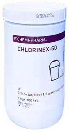 Chemi Pharm Chloro tabletės Chlorinex-60, 300vnt