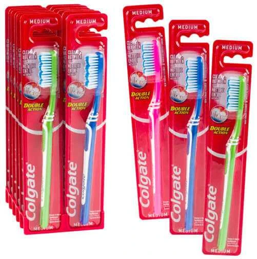 Dantų šepetukas COLGATE Double Action medium 18cm