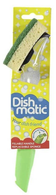 Dishmatic kempinė su rankena indų plovikliui