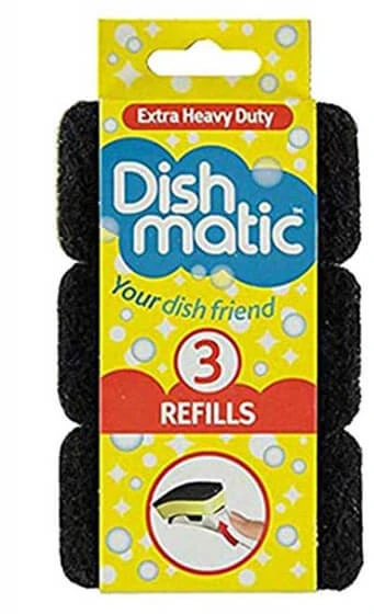 Dishmatic šiurkščios kempinės pakeitimui 3vnt