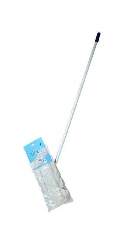 Grindų šepetys VIX su medvilniniu dangalu 40cm
