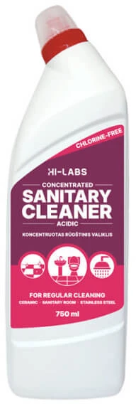 Hi Labs Valiklis HIGĖJA koncentruotas sanitarinis valiklis, 750ml