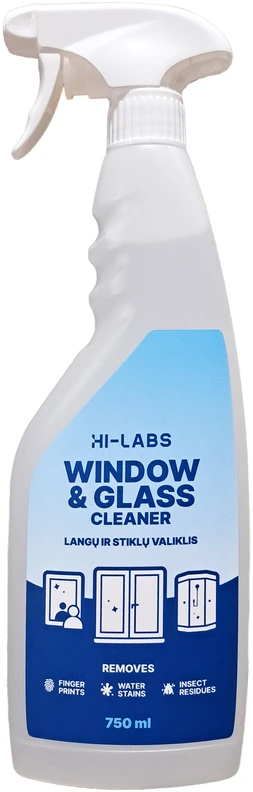 Hi Labs Stiklų ir langų valiklis, 750 ml