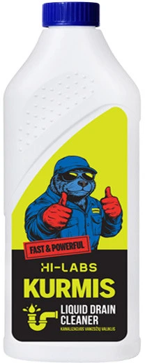 Hi Labs Skystas vamzdžių valiklis KURMIS 500ml