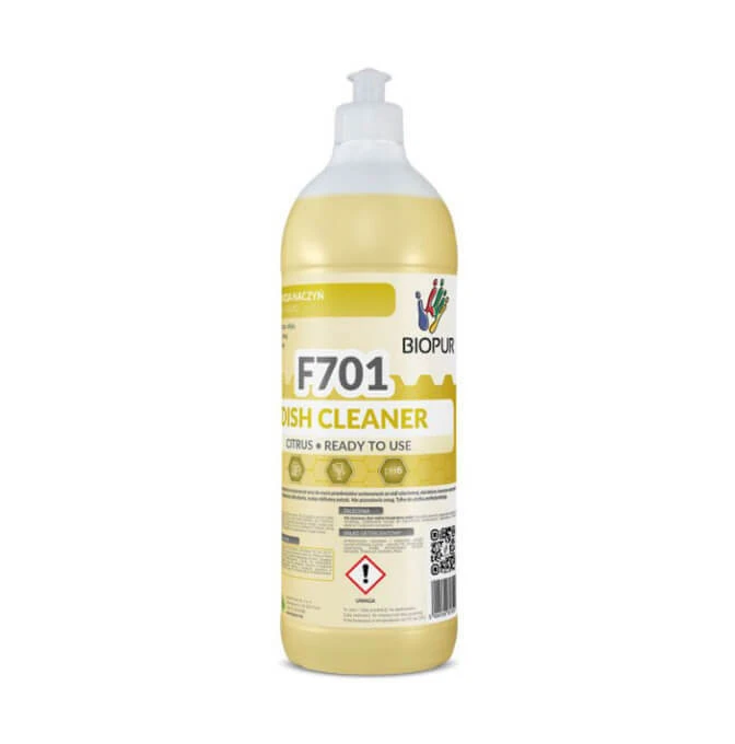 Indų ploviklis BIOPUR F701 citrinų kvapo, 1L
