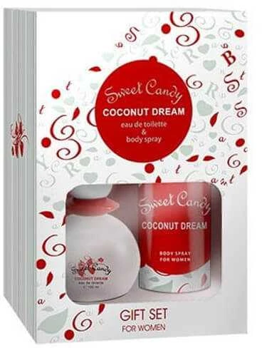 Jean Marc Coconut Dream rinkinys moterims (EDT 100ml / deo 150ml)