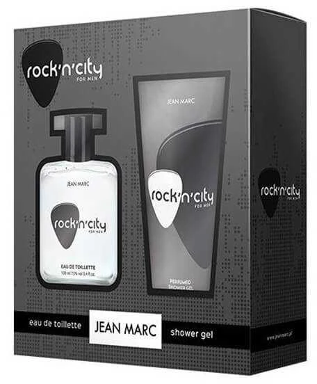 Jean Marc Rock'n'City rinkinys vyrams (EDT 100ml / dušo želė 200ml)