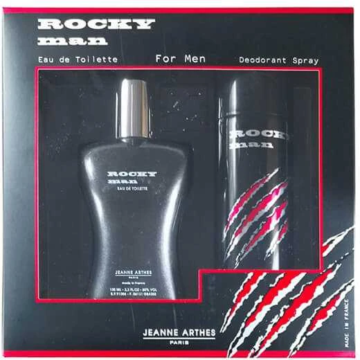 Jeanne Arthes Rocky Man rinkinys vyrams (EDT 100ml / deo 200ml)
