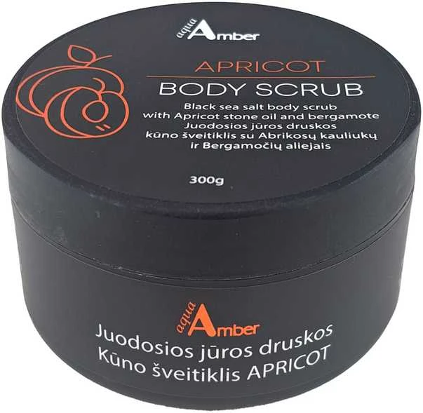 Jūros druskos šveitiklis Aqua Amber Abrikosas 300g