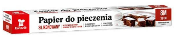 Kepimo popierius silikoninis Kuchcik 8m x 38cm