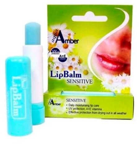 Lūpų balzamas Aqua Amber Sensitive