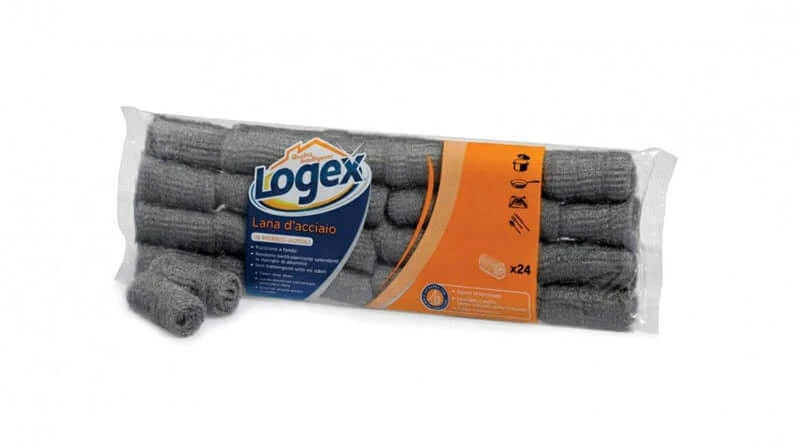 Metaliniai vielos šveistukai Logex 24vnt