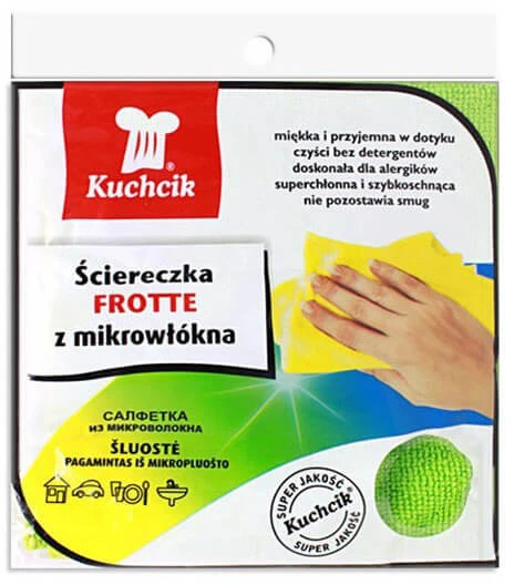 Mikropluošto šluostė Kuchcik frotte 30x30cm 1vnt