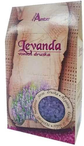 Natūrali vonios druska Aqua Amber Levanda 500g