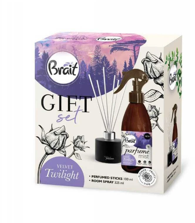 Oro gaiviklio BRAIT rinkinys Velvet Twilight 100ml + 325ml