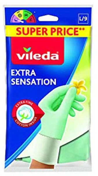 Pirštinės Vileda Extra Sensation L/9 dydis