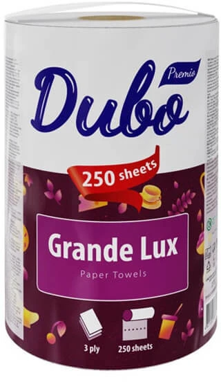 Popieriniai rankšluosčiai Divo Grande Lux 250 lapelių, 3 sluoksniai