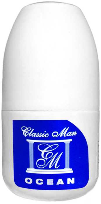 Rutulinis dezodorantas vyrams Classic Man Ocean 50ml