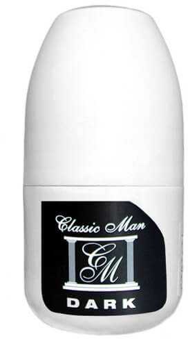 Rutulinis dezodorantas vyrams Classic Man Dark 50ml