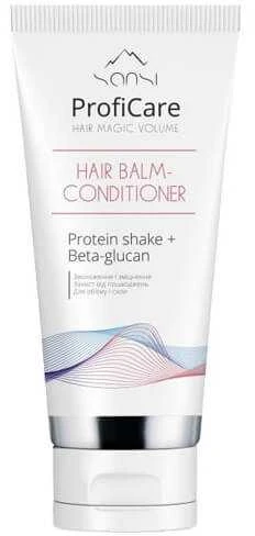 Sansi Proficare Plaukų balzamas - kondicionierius Sansi Protein Shake + Beta-glucan didina plaukų apimtį 200ml