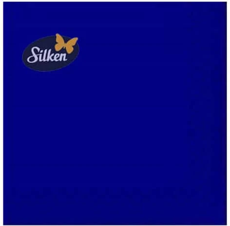 Silken Stalo servetėlės MĖLYNA, 33*33, 3 sluoksniai, 20vnt