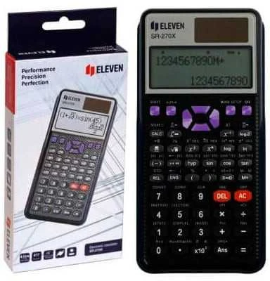Skaičiuotuvas ELEVEN SR-270X, 417 funkcijų