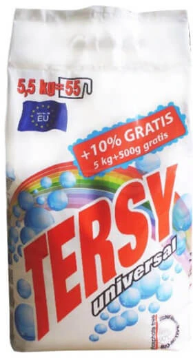 Skalbimo milteliai Tersy universal 5kg