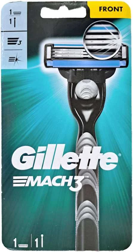 Skustuvas Gillette Mach3 + 1 galvutė