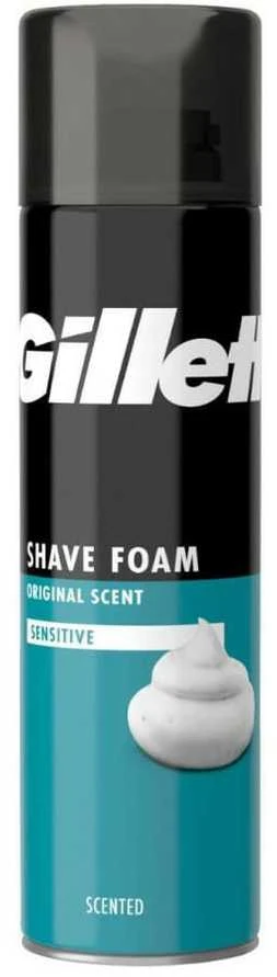 Skutimosi putos Gillette Sensitive 200ml