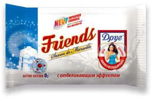 Ūkiškas muilas Friends balinantis 125g