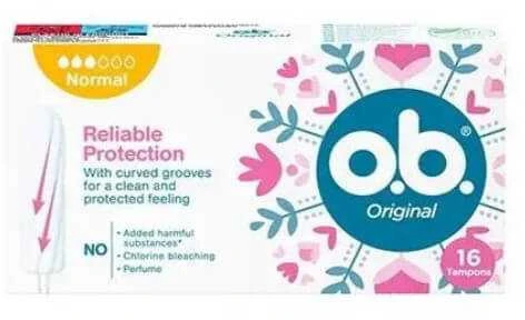 Tamponai O.B. Original Normal 16vnt