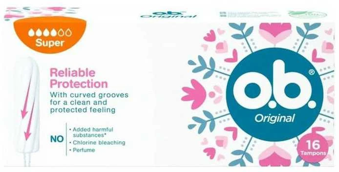 Tamponai O.B. Original Super 16vnt