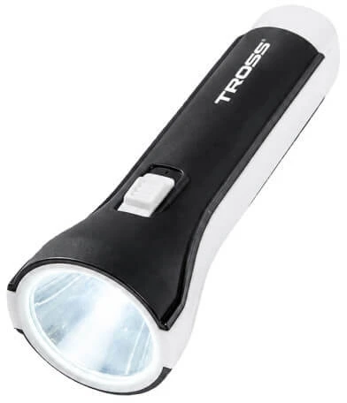 TIROSS žibintuvėlis SU AA BATERIJA 1W LED 60lm+1 LED 35lm