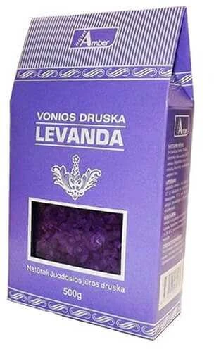 Vonios druska Aqua Amber Levanda 500g