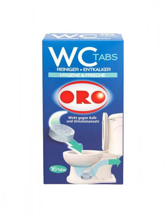 WC valančios tabletės ORO 16vnt x 25g