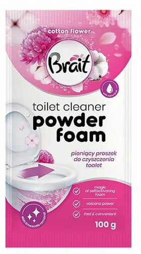 WC valymo milteliai BRAIT Cotton Flower 100g