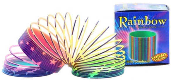 Žaislas Rainbow Spyruoklė 7x7cm