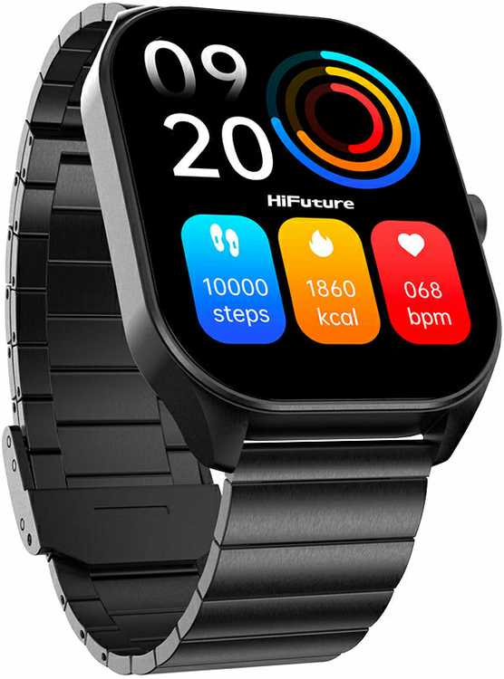 Išmanusis laikrodis HiFuture FutureFit APEX Juodas