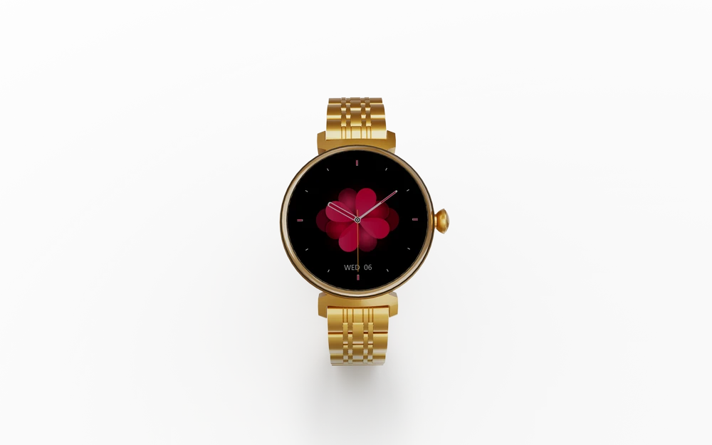 Išmanusis laikrodis SmartWatch HiFuture Future Aura, Auksinės spalvos