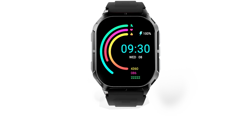 HiFuture FutureFit Ultra3 išmanusis laikrodis juodas