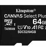Atminties kortelė Kingston Canvas Select Plus MicroSDXC, 64 GB
