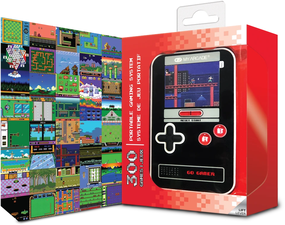 MY ARCADE Mano Arcade Go Gamer Classic 300 Žaidimų