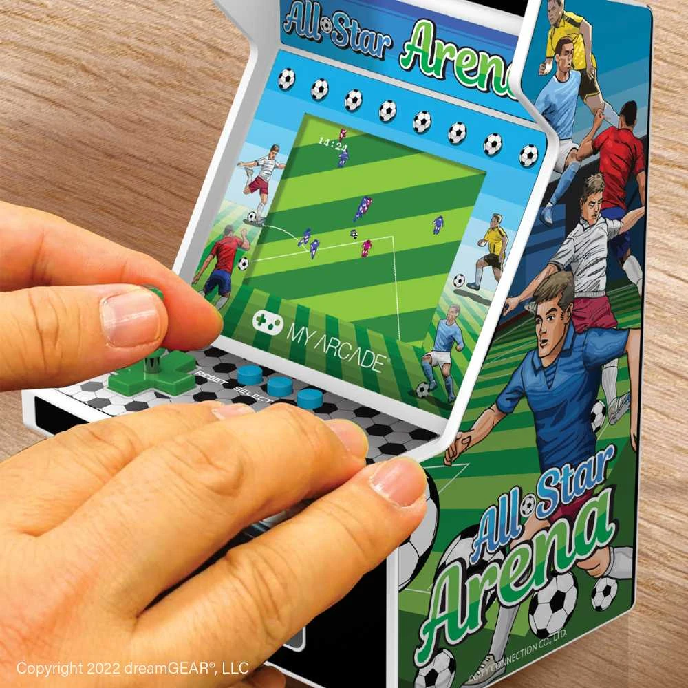 MY ARCADE Mano Arkadinis Mikro Grotuvas Allstar Arena 308 Žaidimai 6,75"
