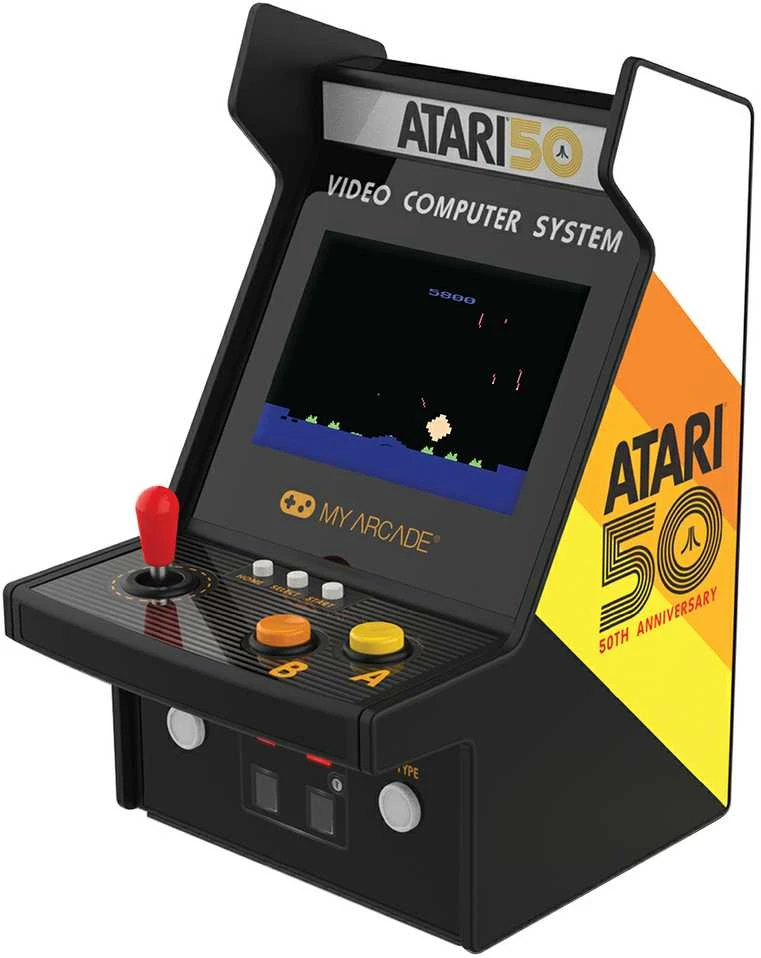 MY ARCADE Mano Arkadinis Mikro Grotuvas Pro Atari 100 Žaidimų 6,75"