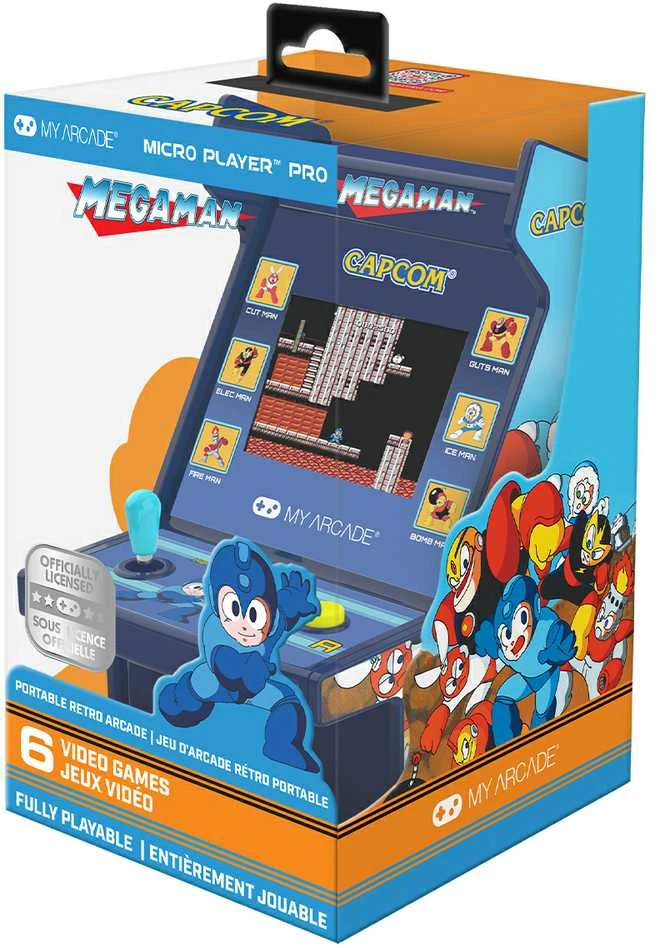 My Arcade Micro Player Pro Megaman 6 Games 6.75"