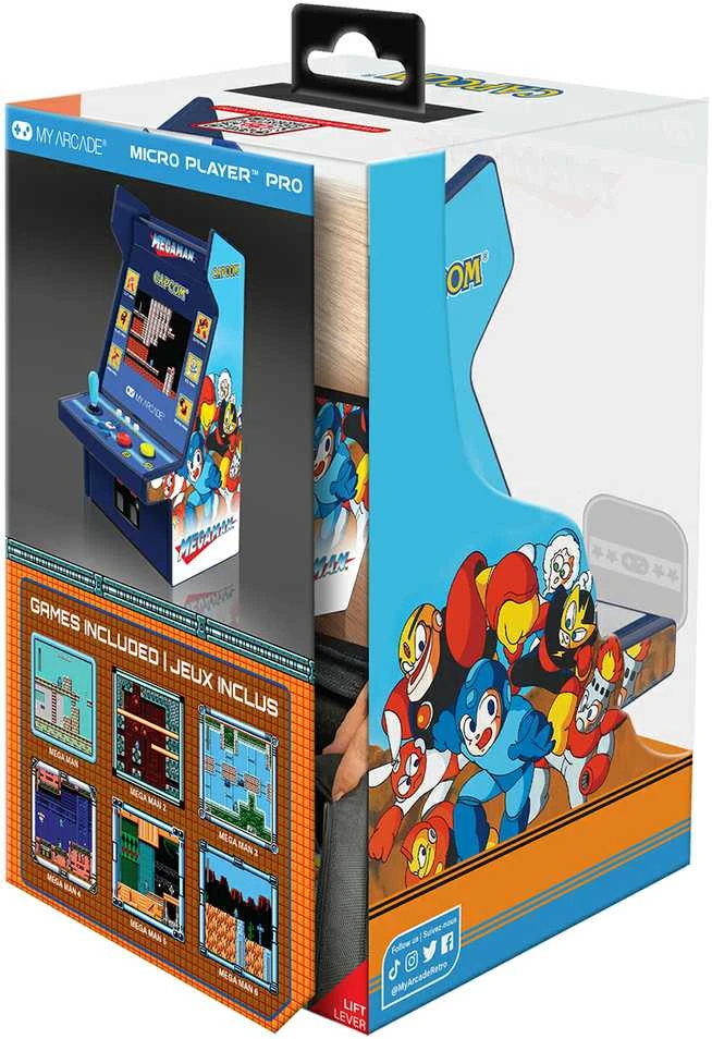 My Arcade Micro Player Pro Megaman 6 Games 6.75"