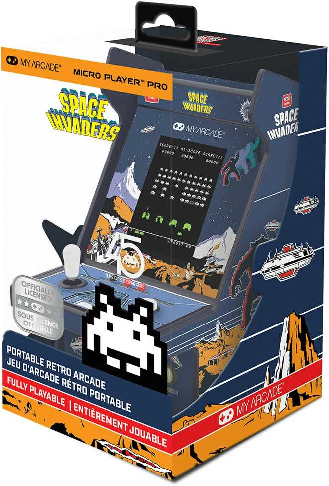 MY ARCADE Žaidimų Konsolė Pro Space Invaders 6,75"