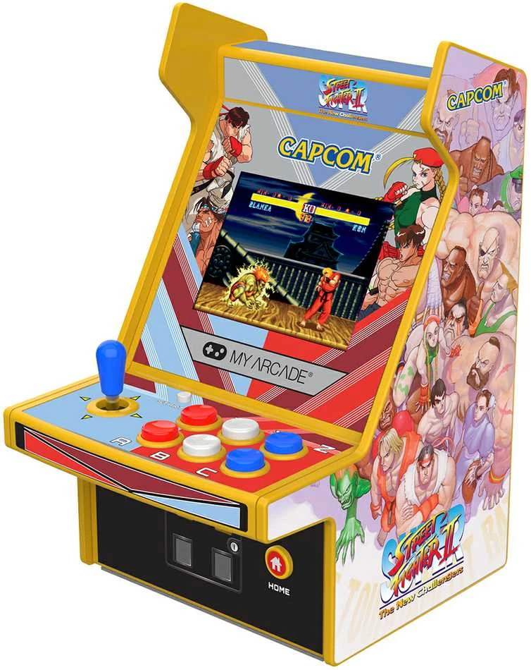 MY ARCADE Žaidimų Konsolė Pro Super Street Fighter 2 6.75"