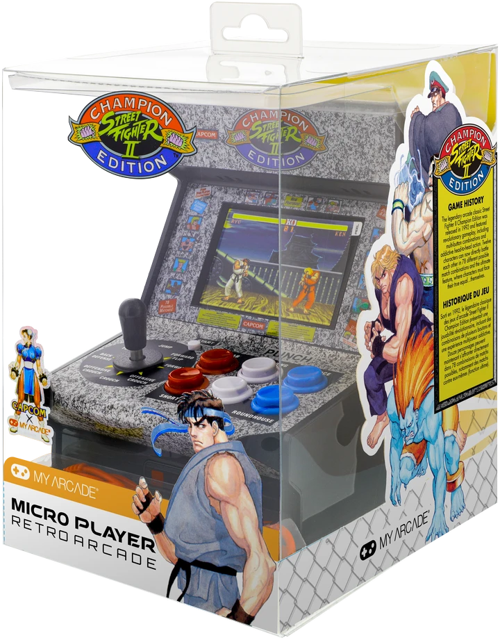 MY ARCADE Žaidimų Konsolė Street Fighter 2